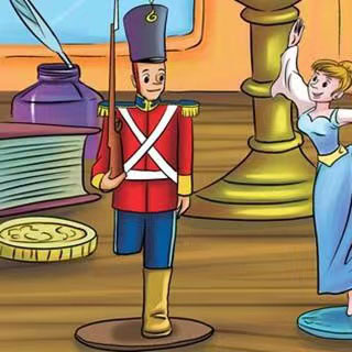 Brave pewter soldier